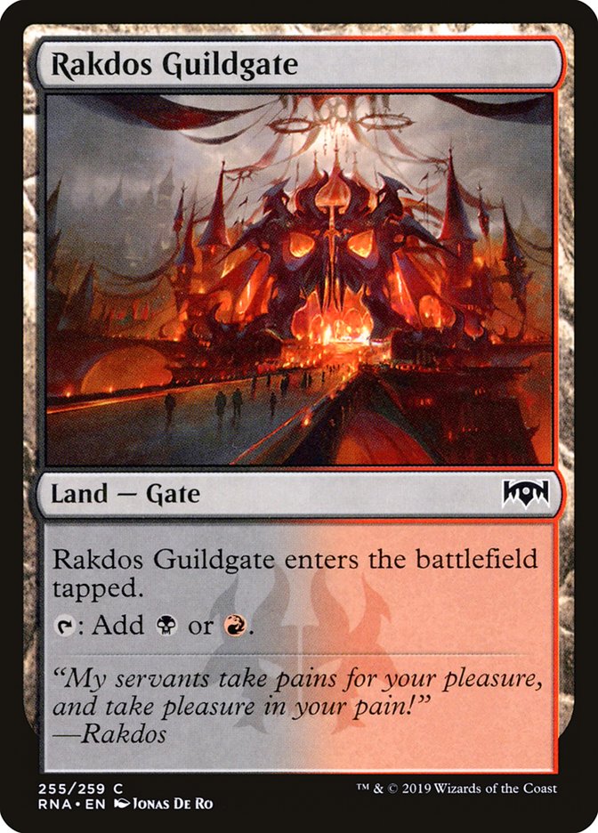 Rakdos Guildgate (255/259) [Ravnica Allegiance] | Gaming Infinity