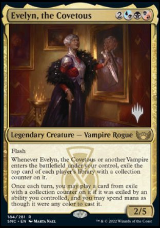 Evelyn, the Covetous (Promo Pack) [Streets of New Capenna Promos] | Gaming Infinity
