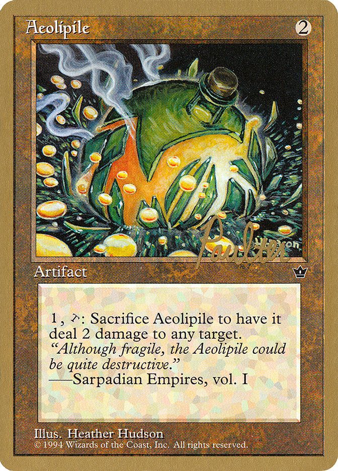 Aeolipile (Preston Poulter) [Pro Tour Collector Set] | Gaming Infinity