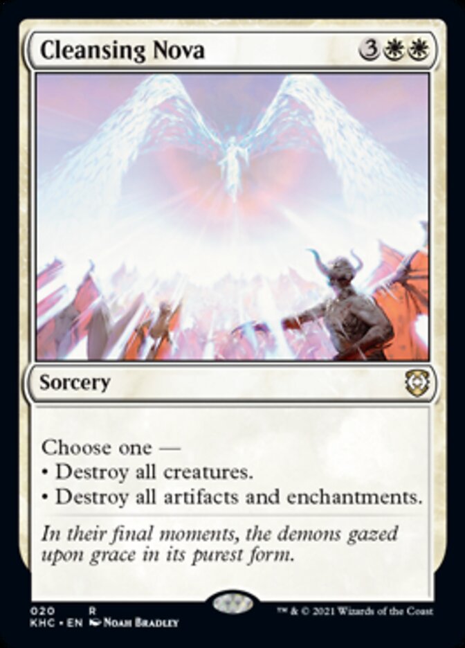 Cleansing Nova [Kaldheim Commander] | Gaming Infinity