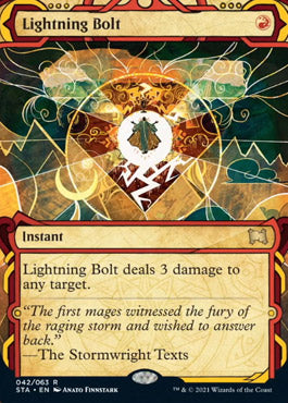 Lightning Bolt (Etched Foil) [Strixhaven Mystical Archive] | Gaming Infinity