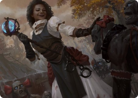 Skaab Wrangler Art Card [Innistrad: Midnight Hunt Art Series] | Gaming Infinity