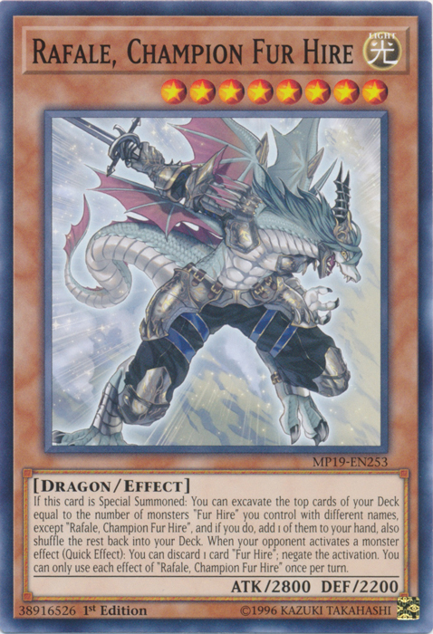 Rafale, Champion Fur Hire [MP19-EN253] Common | Gaming Infinity