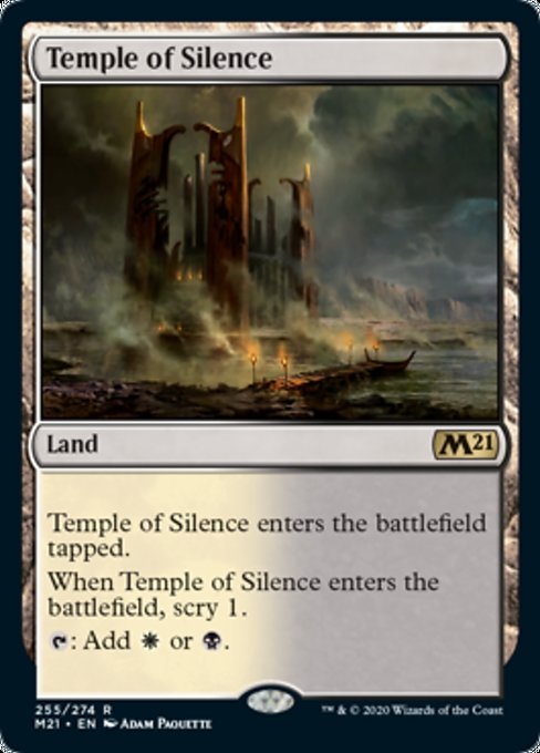 Temple of Silence [Core Set 2021] | Gaming Infinity