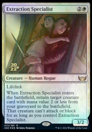 Extraction Specialist [Streets of New Capenna Prerelease Promos] | Gaming Infinity