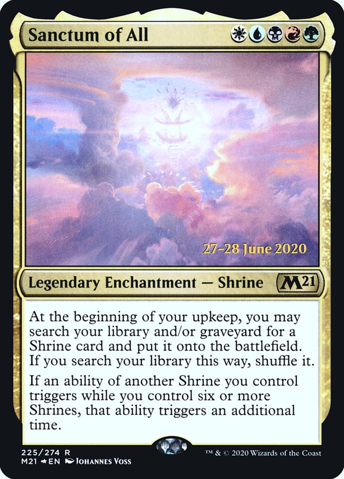 Sanctum of All  [Core Set 2021 Prerelease Promos] | Gaming Infinity