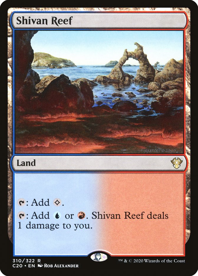 Shivan Reef [Commander 2020] | Gaming Infinity