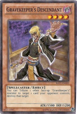 Gravekeeper's Descendant [BATT-EN010] Starfoil Rare | Gaming Infinity