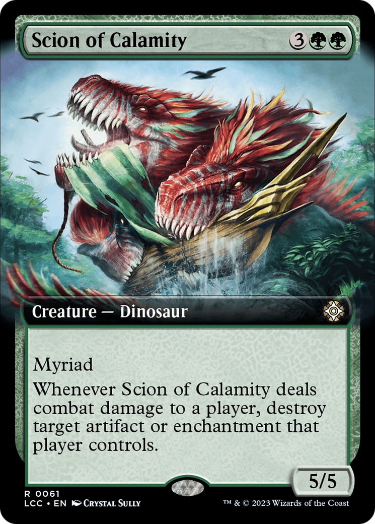 Scion of Calamity (Extended Art) [The Lost Caverns of Ixalan Commander] | Gaming Infinity