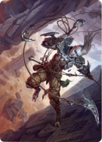 Akiri, Fearless Voyager Art Card [Zendikar Rising Art Series] | Gaming Infinity