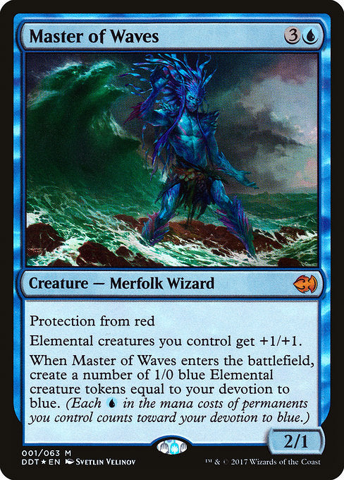 Master of Waves [Duel Decks: Merfolk vs. Goblins] | Gaming Infinity