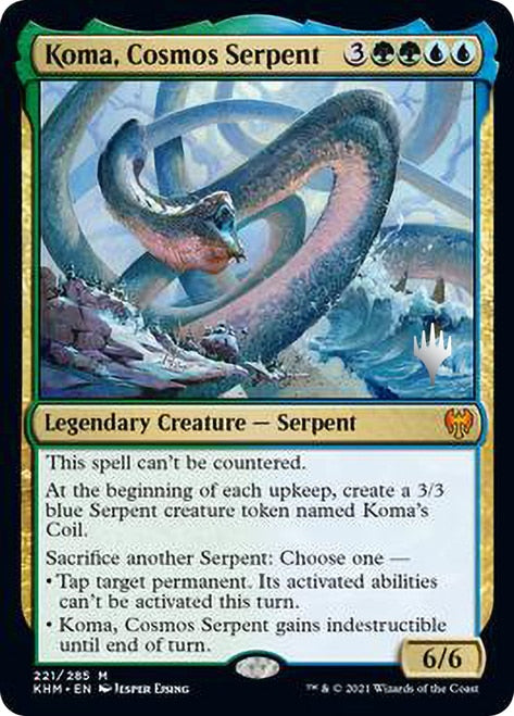 Koma, Cosmos Serpent [Kaldheim Promo Pack] | Gaming Infinity