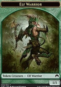 Elf Warrior Token [Magic Origins Tokens] | Gaming Infinity