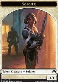 Soldier Token [Magic Origins Tokens] | Gaming Infinity