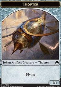 Thopter Token (Paquette) [Magic Origins Tokens] | Gaming Infinity