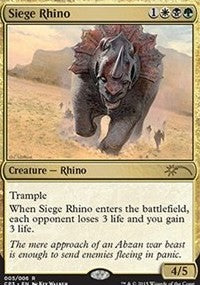 Siege Rhino [Magic Origins Clash Pack] | Gaming Infinity