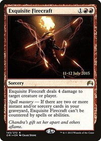 Exquisite Firecraft [Magic Origins Promos] | Gaming Infinity