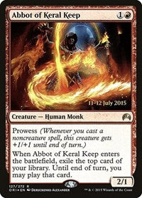 Abbot of Keral Keep [Magic Origins Promos] | Gaming Infinity