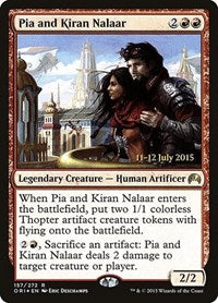 Pia and Kiran Nalaar [Magic Origins Promos] | Gaming Infinity