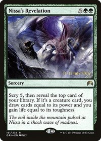 Nissa's Revelation [Magic Origins Promos] | Gaming Infinity