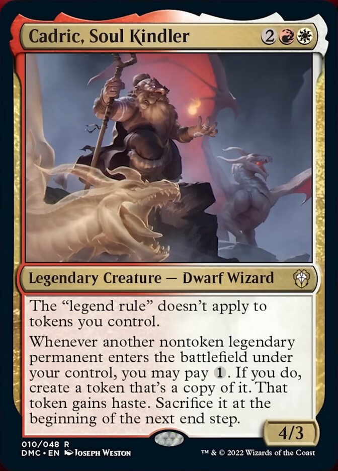 Cadric, Soul Kindler [Dominaria United Commander] | Gaming Infinity