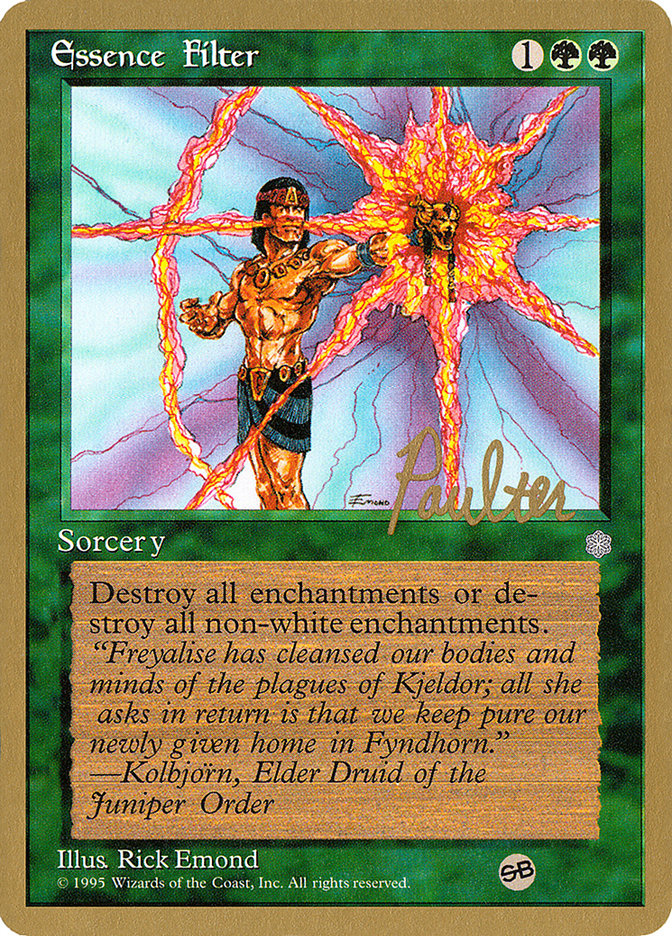 Essence Filter (Preston Poulter) (SB) [Pro Tour Collector Set] | Gaming Infinity