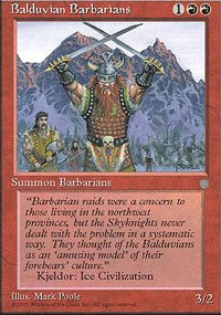Balduvian Barbarians [Ice Age] | Gaming Infinity