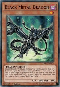 Black Metal Dragon [Clash of Rebellions] [CORE-EN022] | Gaming Infinity