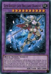 Gem-Knight Lady Brilliant Diamond [Clash of Rebellions] [CORE-EN047] | Gaming Infinity