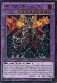 Archfiend Black Skull Dragon (UTR) [Clash of Rebellions] [CORE-EN048] | Gaming Infinity