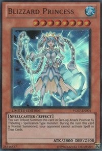 Blizzard Princess [Yu-Gi-Oh! GX Manga Promotional Cards] [YG07-EN001] | Gaming Infinity