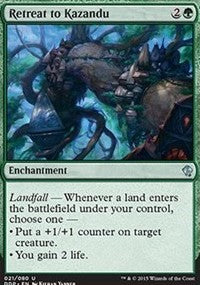 Retreat to Kazandu [Duel Decks: Zendikar vs. Eldrazi] | Gaming Infinity
