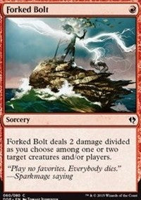Forked Bolt [Duel Decks: Zendikar vs. Eldrazi] | Gaming Infinity