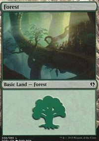 Forest (38) [Duel Decks: Zendikar vs. Eldrazi] | Gaming Infinity