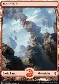 Mountain (269) - Full Art [Battle for Zendikar] | Gaming Infinity