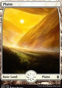 Plains (250) - Full Art [Battle for Zendikar] | Gaming Infinity