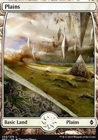 Plains (253) - Full Art [Battle for Zendikar] | Gaming Infinity