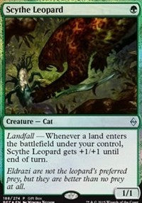 Scythe Leopard [Battle for Zendikar Promos] | Gaming Infinity