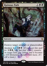 Ruinous Path [Battle for Zendikar Promos] | Gaming Infinity