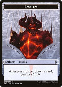 Emblem - Ob Nixilis Reignited [Battle for Zendikar Tokens] | Gaming Infinity