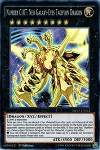 Number C107: Neo Galaxy-Eyes Tachyon Dragon [2015 Mega-Tins Mega Pack] [MP15-EN023] | Gaming Infinity