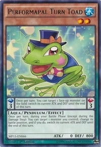 Performapal Turn Toad [2015 Mega-Tins Mega Pack] [MP15-EN066] | Gaming Infinity