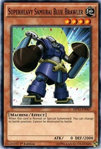 Superheavy Samurai Blue Brawler [2015 Mega-Tins Mega Pack] [MP15-EN067] | Gaming Infinity