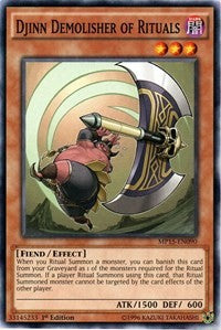 Djinn Demolisher of Rituals [2015 Mega-Tins Mega Pack] [MP15-EN090] | Gaming Infinity