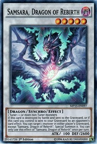 Samsara, Dragon of Rebirth [2015 Mega-Tins Mega Pack] [MP15-EN097] | Gaming Infinity