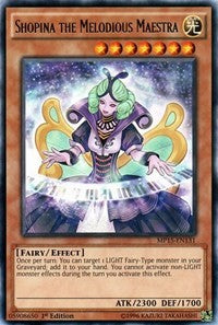 Shopina the Melodious Maestra [2015 Mega-Tins Mega Pack] [MP15-EN131] | Gaming Infinity