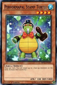 Performapal Stamp Turtle [2015 Mega-Tins Mega Pack] [MP15-EN195] | Gaming Infinity
