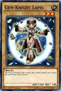 Gem-Knight Lapis [2015 Mega-Tins Mega Pack] [MP15-EN202] | Gaming Infinity