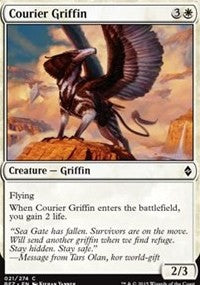 Courier Griffin [Battle for Zendikar] | Gaming Infinity