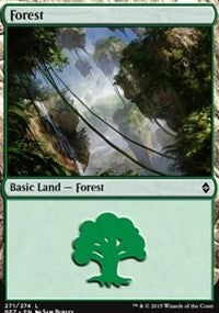 Forest (271) [Battle for Zendikar] | Gaming Infinity